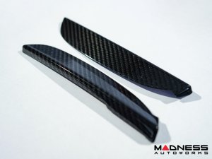 Maserati Ghibli Exterior Trim - Carbon Fiber - C Pillar Trim Cover Kit - Feroce Carbon